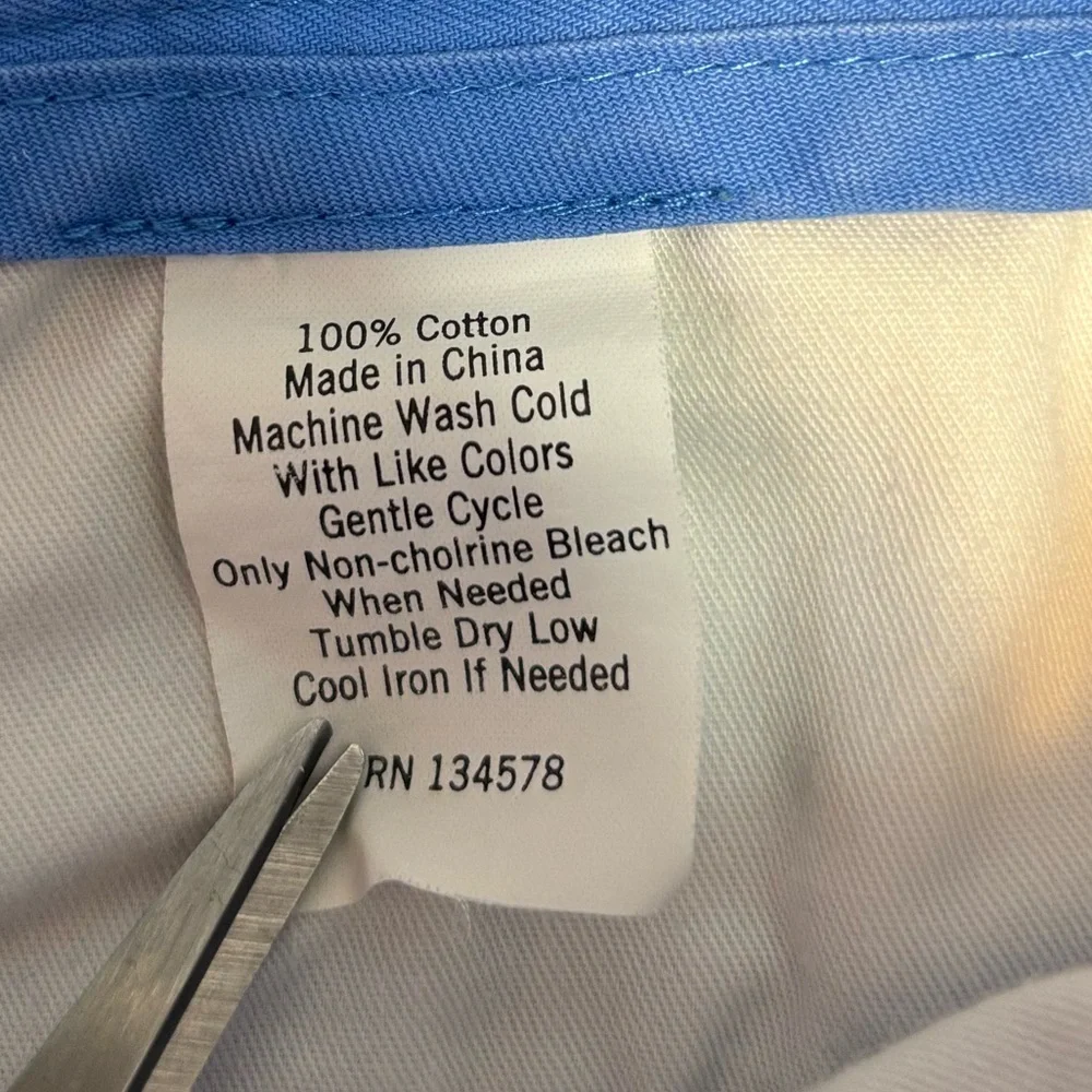 Vineyard Vines Flat Front Blue Cotton Club Casual Shorts Men’s Size 38